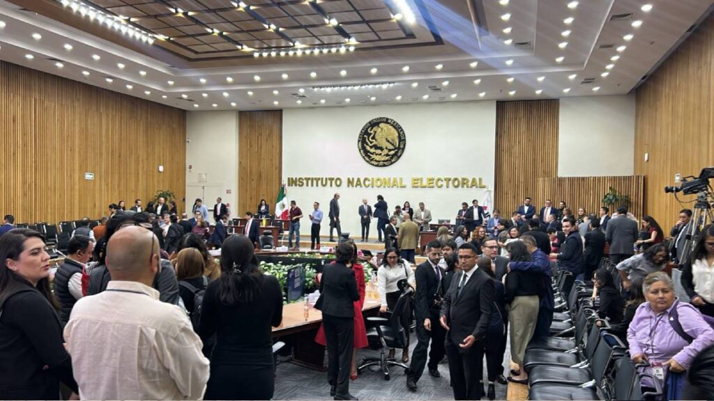 Consejo General del INE reconoce anomalías pero avala elección del 1 de junio