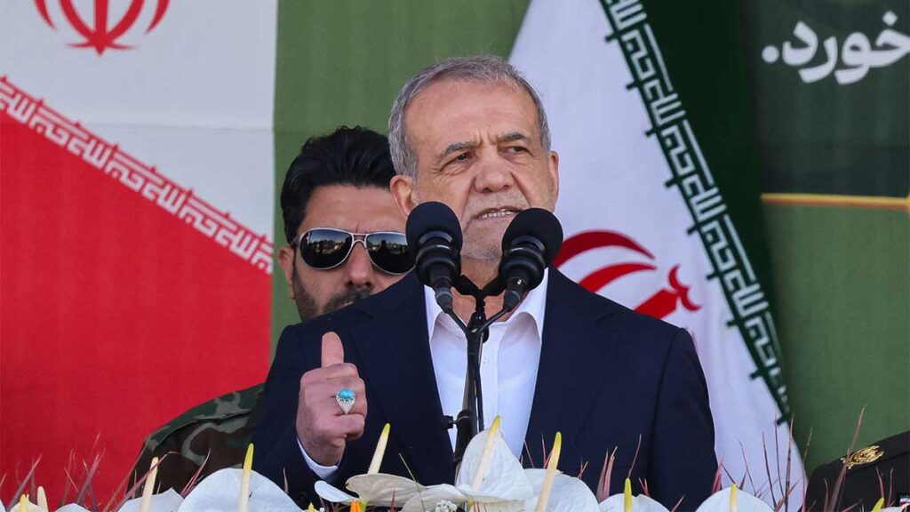Masoud Pezeshkian, presidente de Irán.