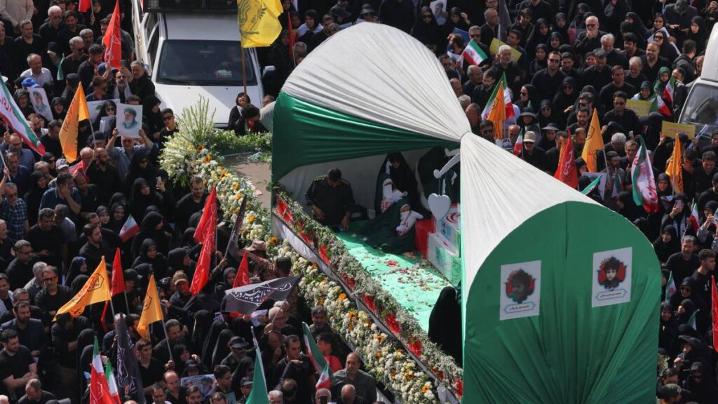 Irán celebra funerales de Estado