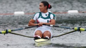 Kenia Lechuga gana su primer oro en Copa del Mundo de Remo 2025 en Italia