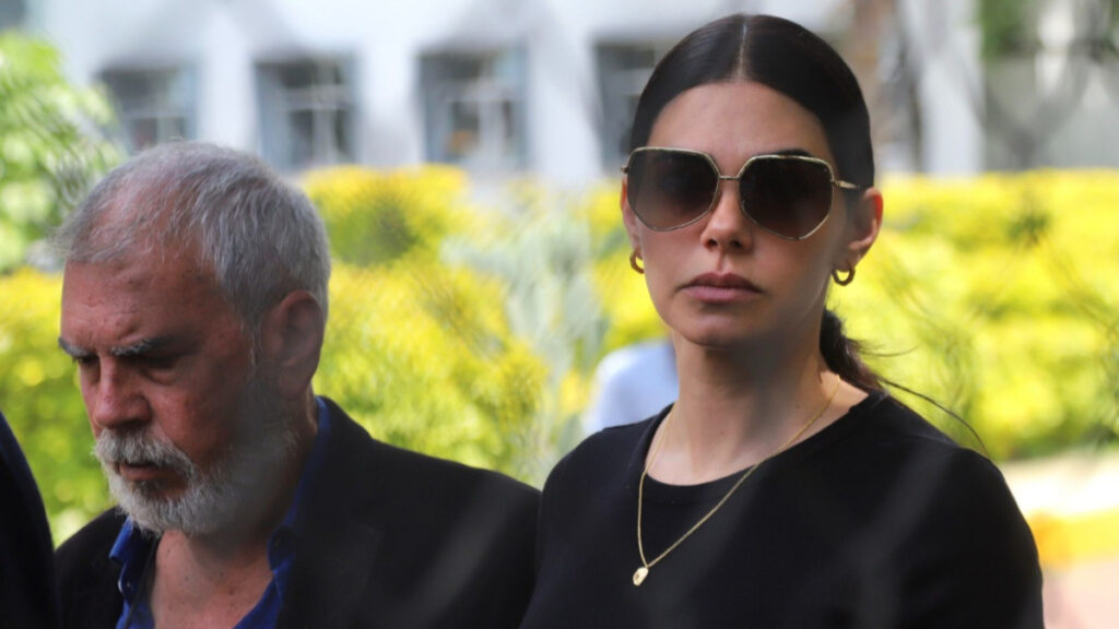 La actriz cubana Livia Brito acudió a un juzgado del Reclusorio Varonil Sur por su presunta participación en el delito de falsedad de declaración.