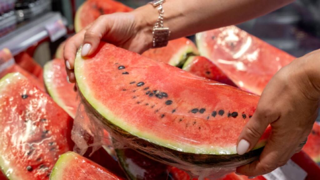 fruta cortada