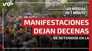 Noticias de hoy, 9 de junio de 2025, en un minuto, hasta las 14:00 horas