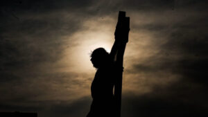 Graban nube con forma de Jesús