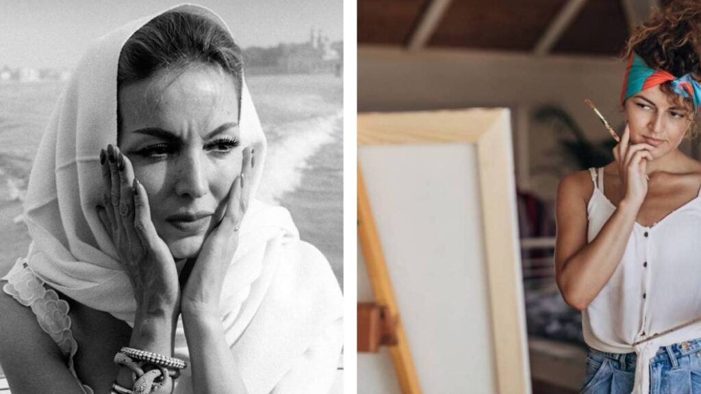 Carrington pintó “Sueños de Sirenas a María Félix