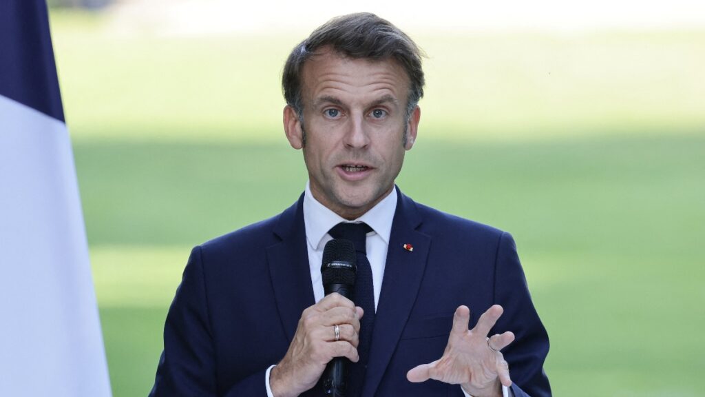 Países europeos intensificarán diálogo con Irán para evitar mayor conflicto, dice Emmanuel Macron