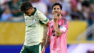 Palmeiras le arrebata el liderato al Inter Miami de Leo Messi en el Mundial de Clubes