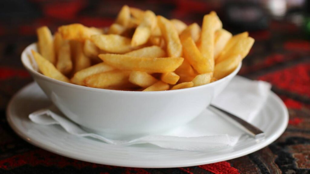 papas fritas crujientes