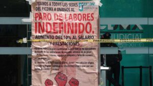 Sigue el paro en Poder Judicial de CDMX; trabajadores rechazan que concluya este jueves