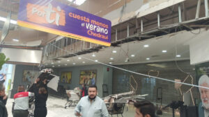 Se cae plafón en supermercado de CDMX: videos