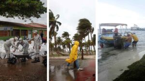Protección Civil despliega operativo por tormenta Erick; activan DN-III