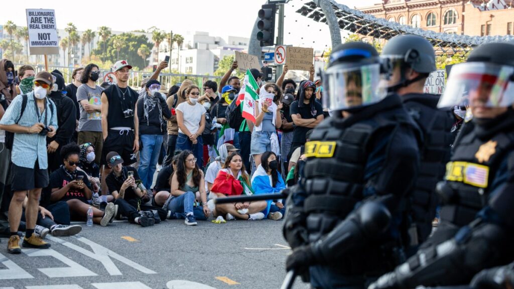 Protestas contra política migratoria de Donald Trump