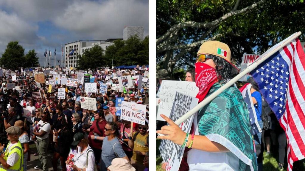 Protestas No Kings Day Ee Uu