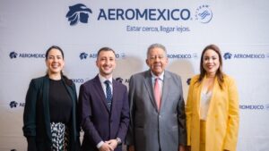 Aeroméxico inaugura vuelo directo CDMX–Punta Cana