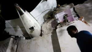 Se estrella avión militar en Corea del Sur; mueren cuatro tripulantes