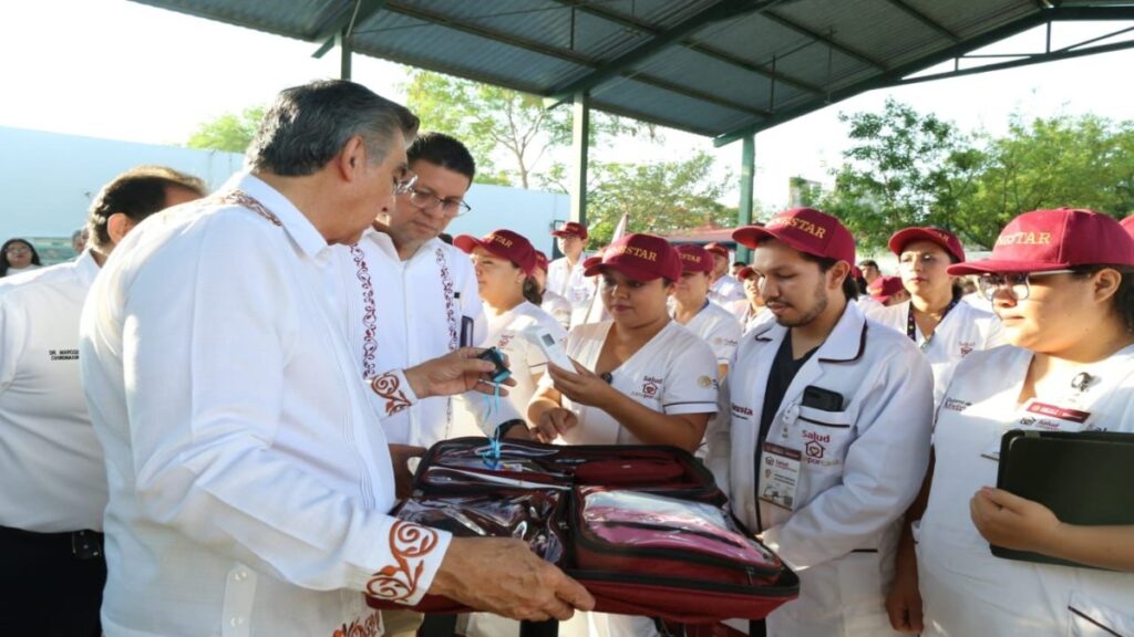 Inicia Américo Villarreal “Salud casa por casa” en Tamaulipas