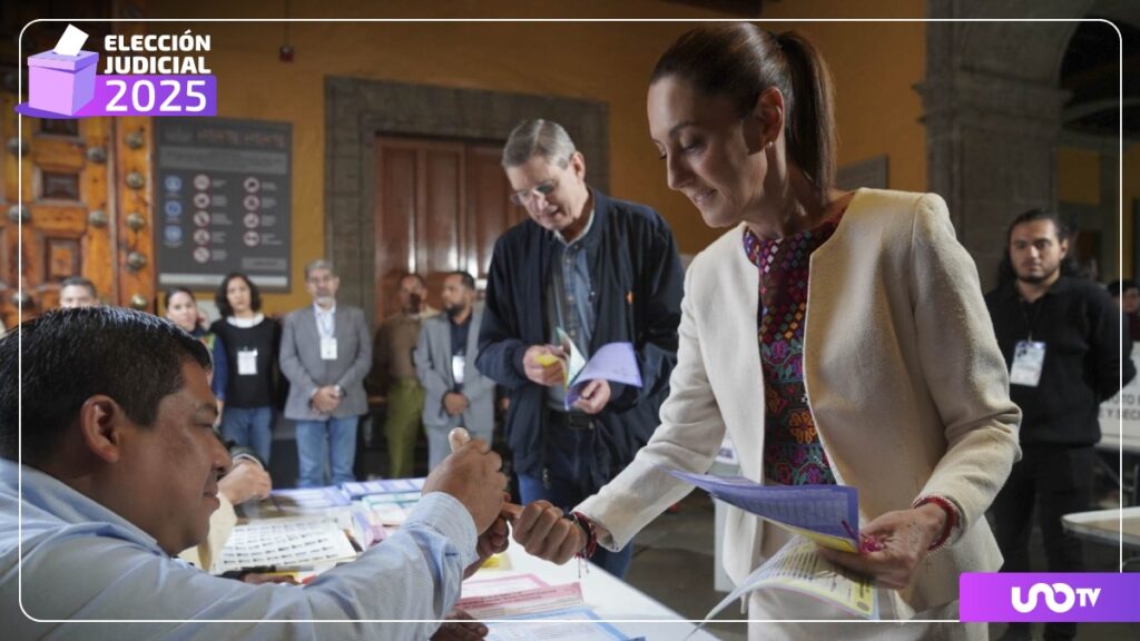 Celebra Sheinbaum jornada electoral exitosa durante Elección del Poder Judicial