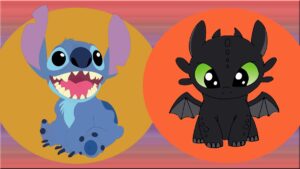 Ésta es la relación entre Stitch y Chimuelo de “Cómo entrenar a tu dragón”