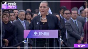 Inicia jornada electoral del Poder Judicial con ceremonia cívica