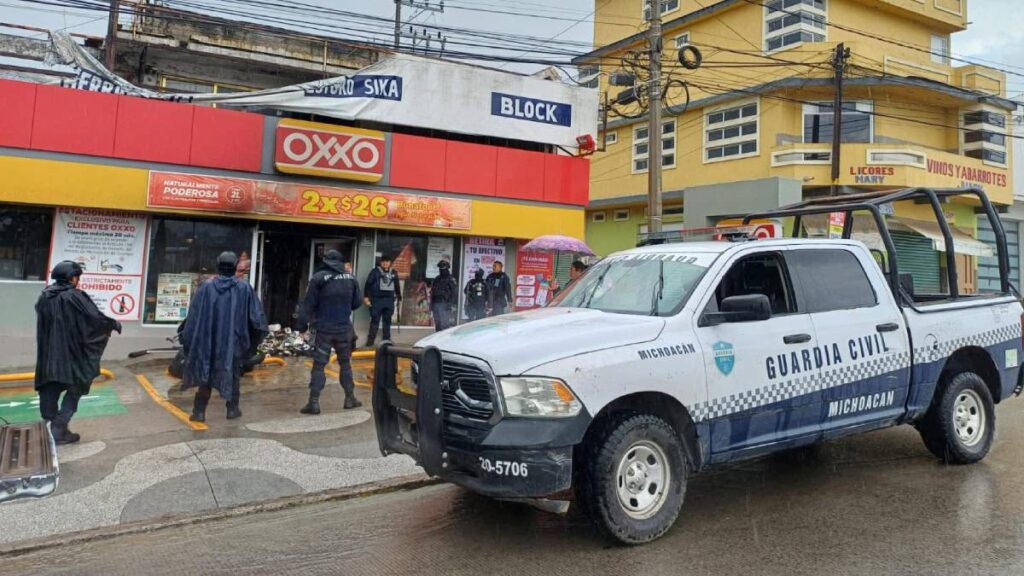 Quema de oxxo