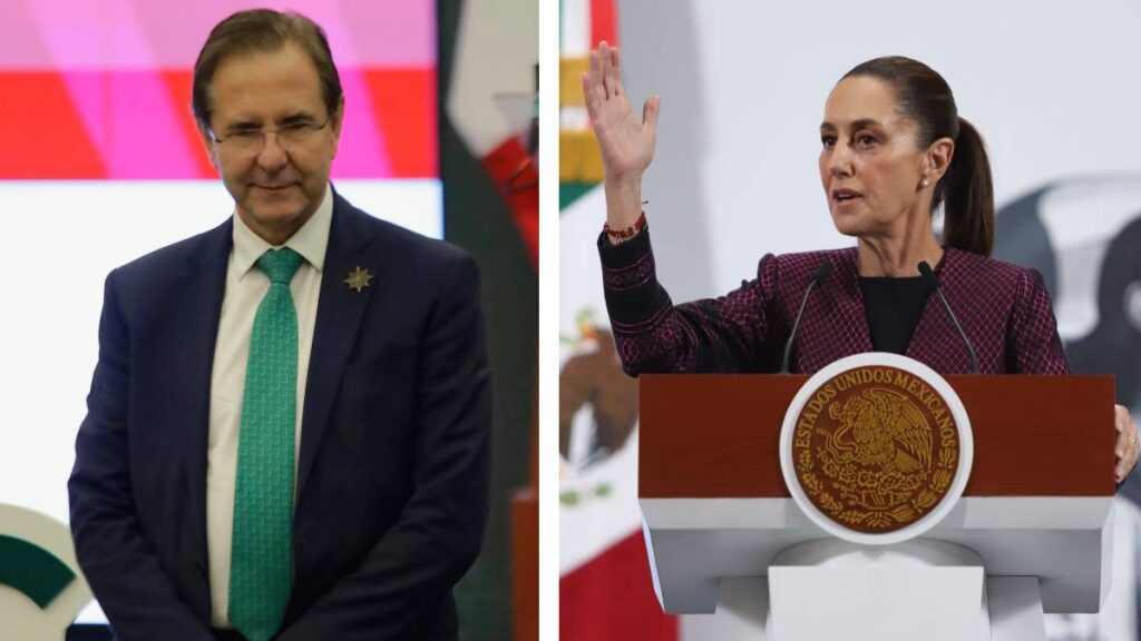 "Sheinbaum llamó a mexicanos en EE. UU. actuar pacíficamente y no caer en provocaciones": Esteban Moctezuma. Foto: Cuartoscuro