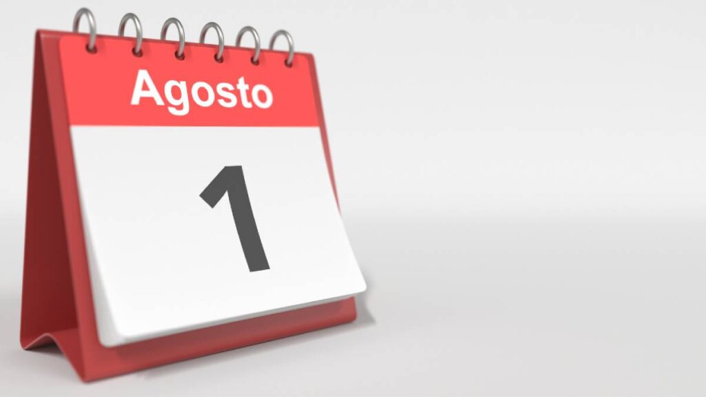 1 De Agosto