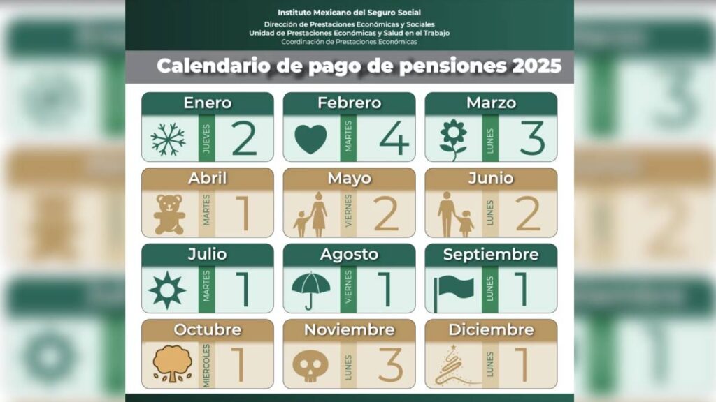 IMSS calendario
