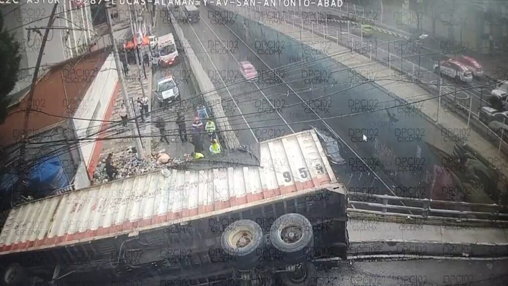 Camion Atropella A Ciclista En Cdmx