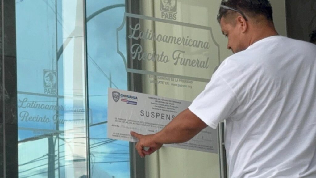 Suspenden funeraria asociada con crematorio clandestino en Ciudad Juárez