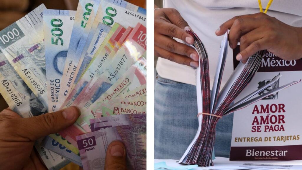 Dinero pago de programas del bienestar