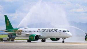 Mexicana estrena el Embraer E195-E2 y moderniza su flota de aviones