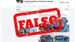 ¡No caigas en estafas! Alertan por cuenta falsa en Facebook de transporte en Ecatepec