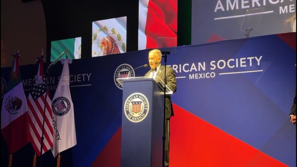 Embajador de EE.UU. en México, Ronald Johnson.