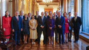Empresarios se reúnen con la presidenta Claudia Sheinbaum en Palacio Nacional