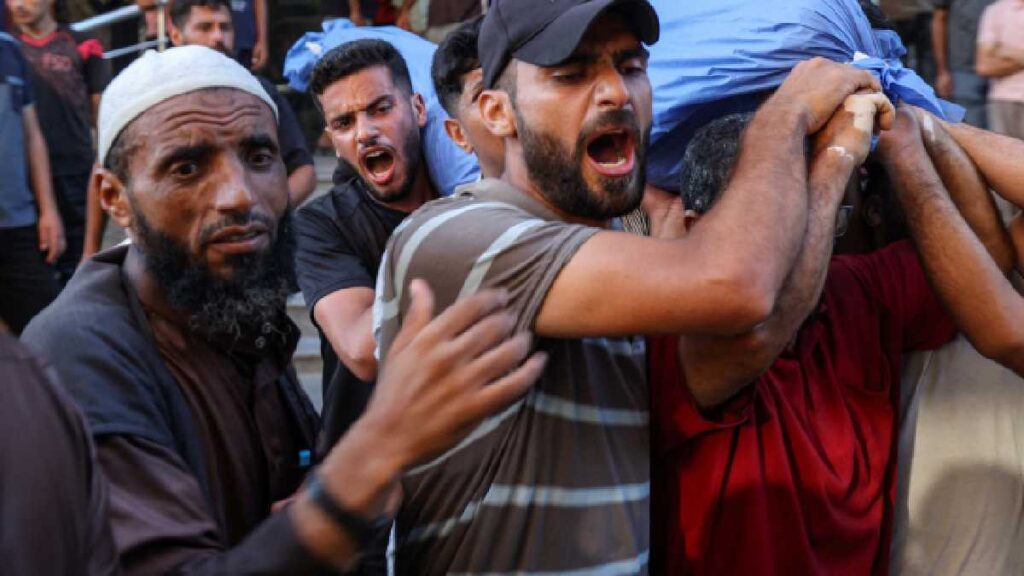 Estampida durante entrega de ayuda en Gaza