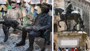 Qué estatuas famosas han sido removidas en México