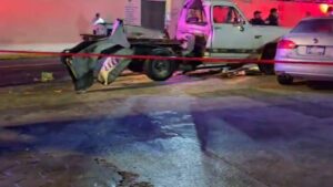 Explota camioneta con pirotecnia en Tlaxcala; hay un muerto
