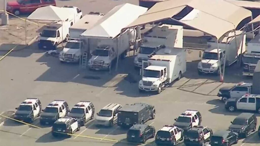 Explosión en centro policial de Los Ángeles