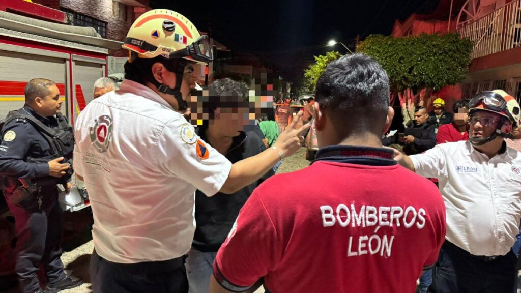 Explota casa en León y deja 9 personas heridas