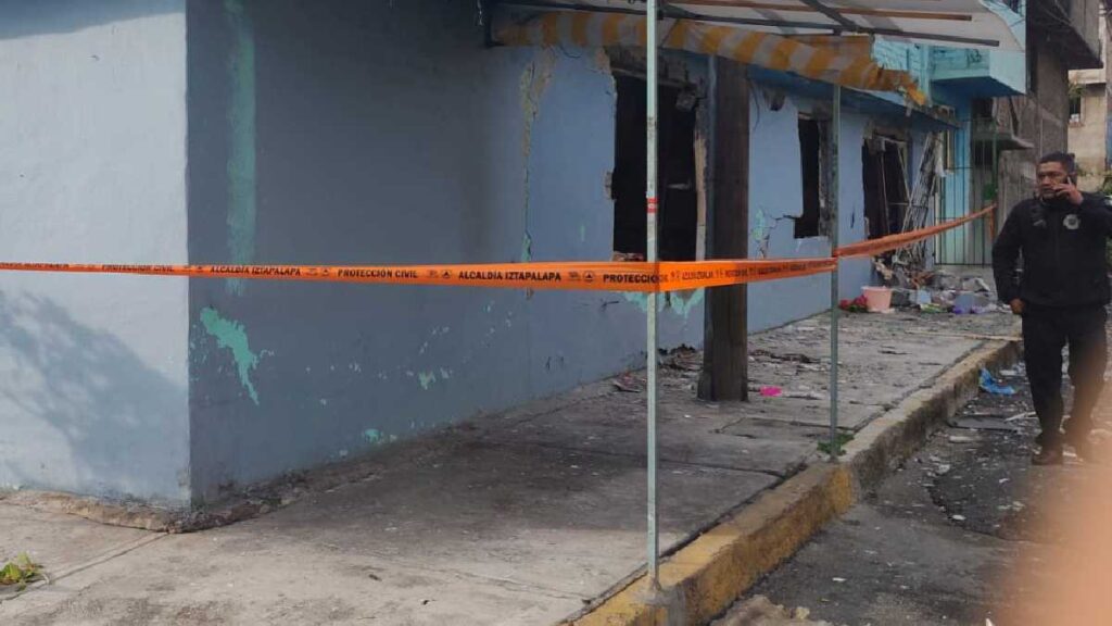 Flamazo por acumulación de gas en iztapalapa