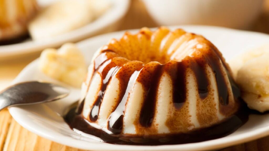 Flan Chocolate Blanco