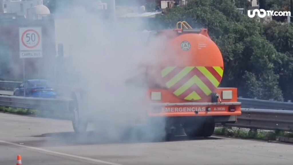 Simulacro de fuga de amoniaco en Puebla