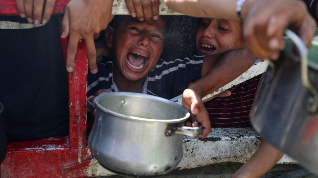 Hambruna en Gaza
