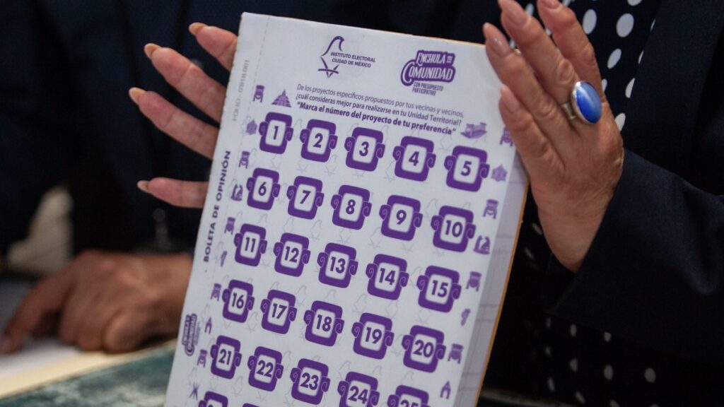 IECM inicia distribución de boletas para Consulta de Presupuesto Participativo 2025