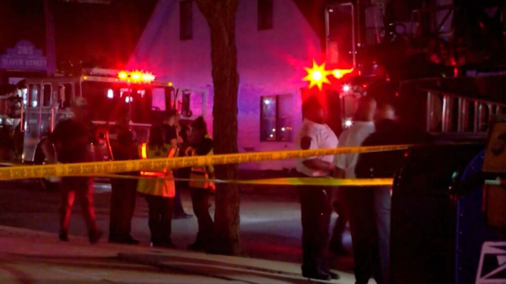 Incendio Massachusetts Estados Unidos