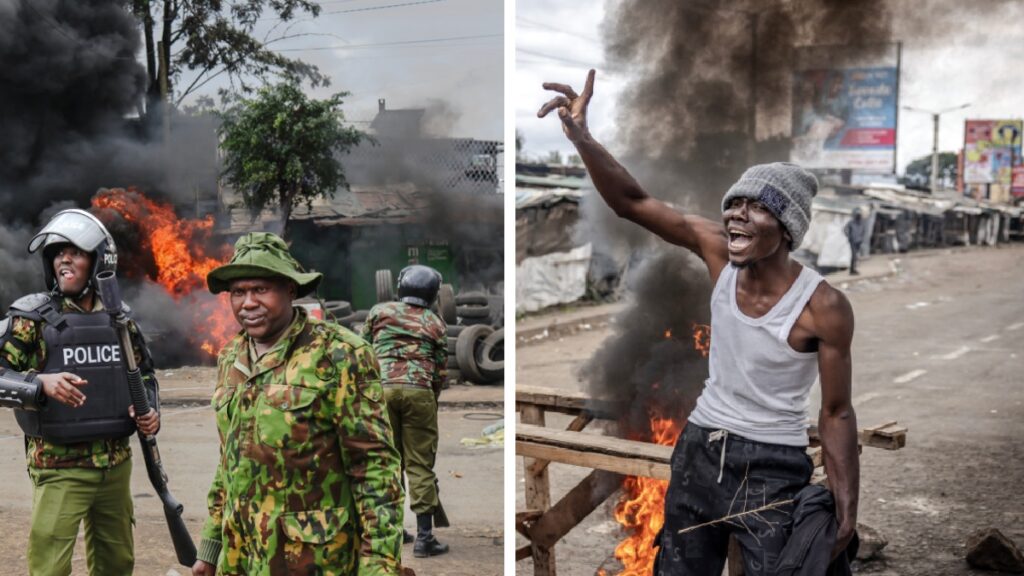 10 muertos en protestas masivas en Kenia