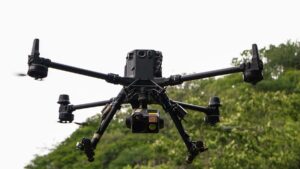 Lanzan explosivo con un dron a instalaciones de la Policía Municipal de Uriangato, Guanajuato