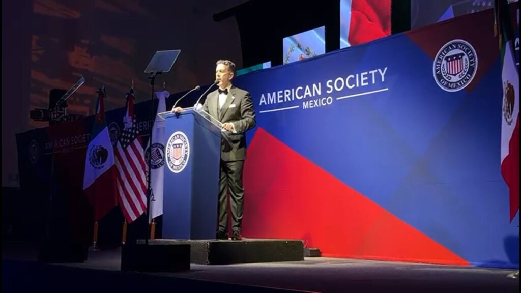 El presidente de American Society of México, Larry Rubin habla sobre el probable arancel impuesto a México