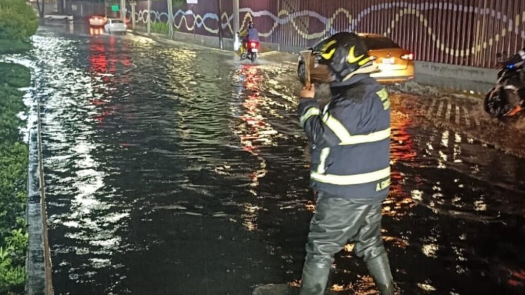 Lluvia en la CDMX