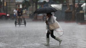 VIDEOS: fuertes lluvias golpean CDMX este viernes
